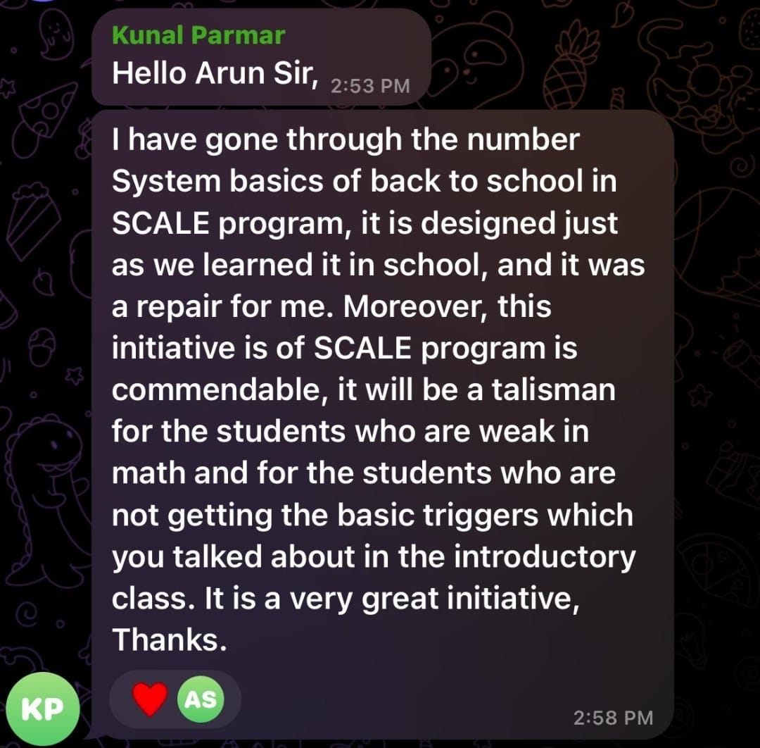 WhatsApp student review 2